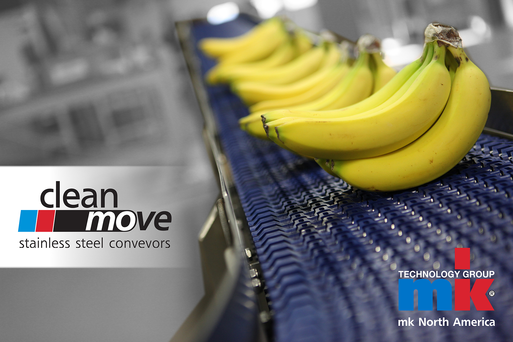 mk Releases CleanMove Sanitary Stainless Steel Conveyor Line