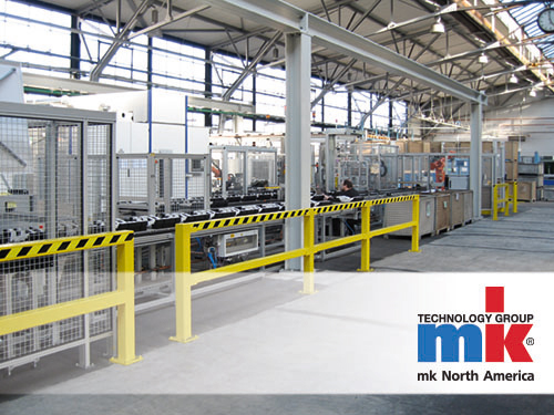 An assembly production line optimized using conveyors from mk North America.