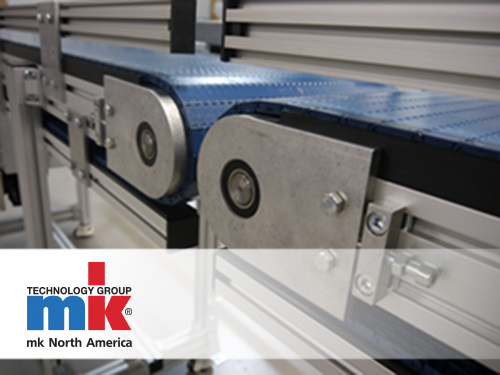 Modular plastic conveyor belt from mk North America