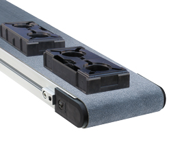 Aluminum flat belt conveyors 