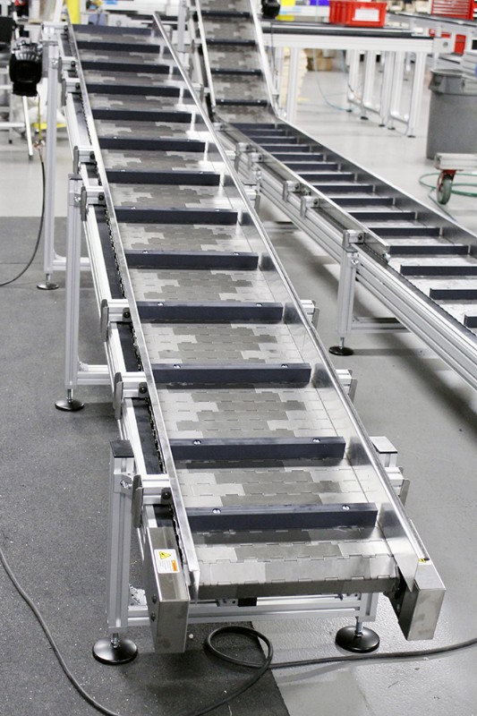 metal hinge belt conveyors