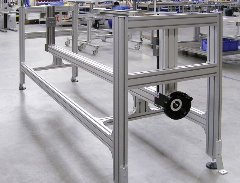 T Slot Aluminum Desk T Slot Aluminum Desk