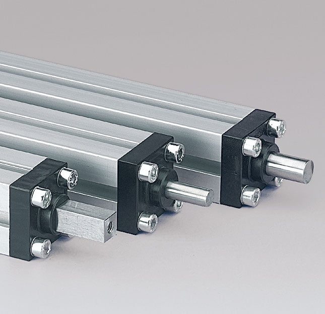 mk extruded aluminum glide assemblies