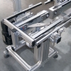 Pallet conveyor with lift and rotate