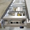 Conveyor with lift and transfer device.