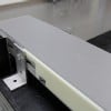 custom conveyor with grey belt