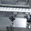 flat top chain conveyor with stianless steel side rails