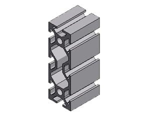 Aluminum T-slot 4040 extruded profile 40x40-8mm Box frame, size  620x580x380mm