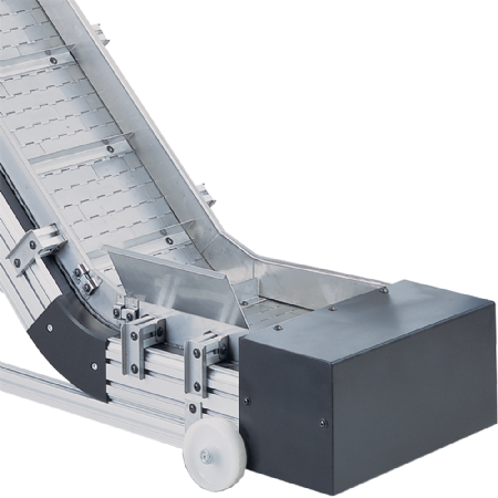 KFM-P 2040.86 Steel Hinged Belt with Flights for Incline