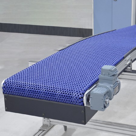 KMF-P 2040 Curve Belt Plastic Modular Belt Conveyor