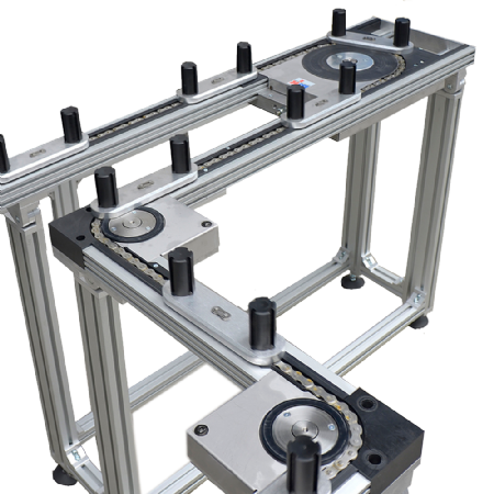 Fixtures Attachment Chain Recirculating Pallet Conveyor | Modul Con