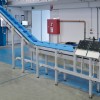 Incline Conveyor with plastic modular belt