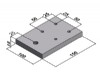 Floor to Frame Element, Horizontal Pad Plate G - Series 50