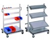 Two Industrial Carts Made from Extruded Aluminum