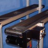 mk belt conveyor A custom mesh belt on a low profile belt conveyor.
