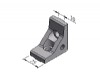 Door Component and Paneling, Paneling Fastener Option, Mounting Angle - Series 40