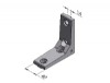 Profile Connector Angle K40s, keyed CAD