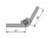 Profile Connector Angle A25/3 - Series 25 Drawing