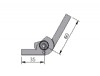 Profile Connector Angle A25/2 - Series 25 Drawing