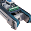 DGF-P 2001 is a small belt conveyor for pallets mk dual lane belt conveyor carrying small pallet.