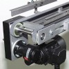 Side rails are one of the many accessories for the DGF-P 2001 mk dual lane belt conveyor with side rails