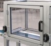 Extruded Aluminum Enclosure with a Glass Door