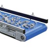 mk MBF-P 2040 plastic modular belt conveyor mk plastic modular belt conveyor carrying metal bars