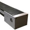 mk SBF-P 2000 is a flat top chain conveyor Flat top chain conveyor carrying bottles
