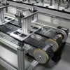 Wide Over Under Recirculating Pallet Handling Conveyor | SPU 2040